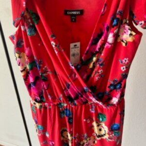 Flowered Romper